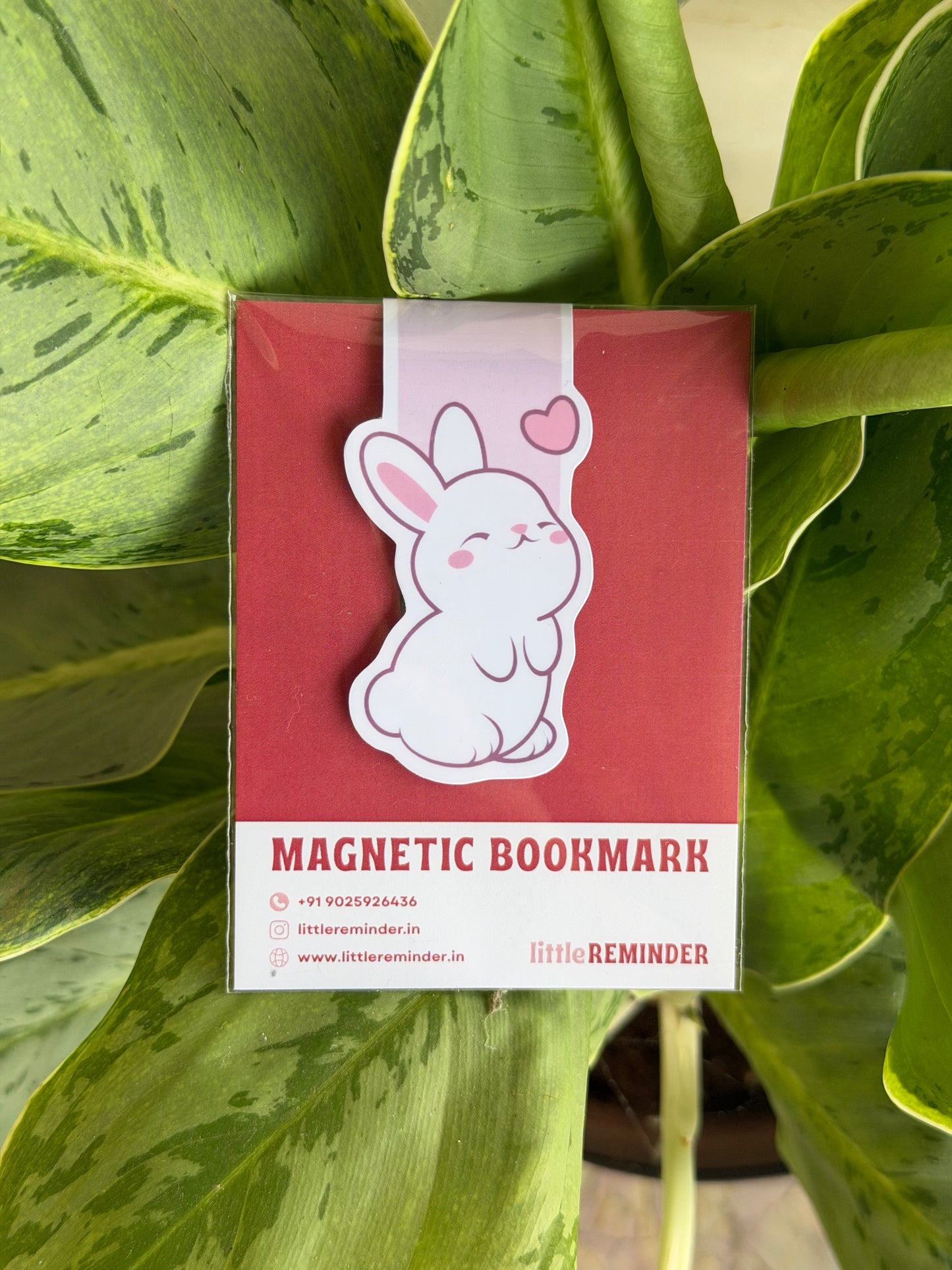 Rabbit - Magnetic Bookmark