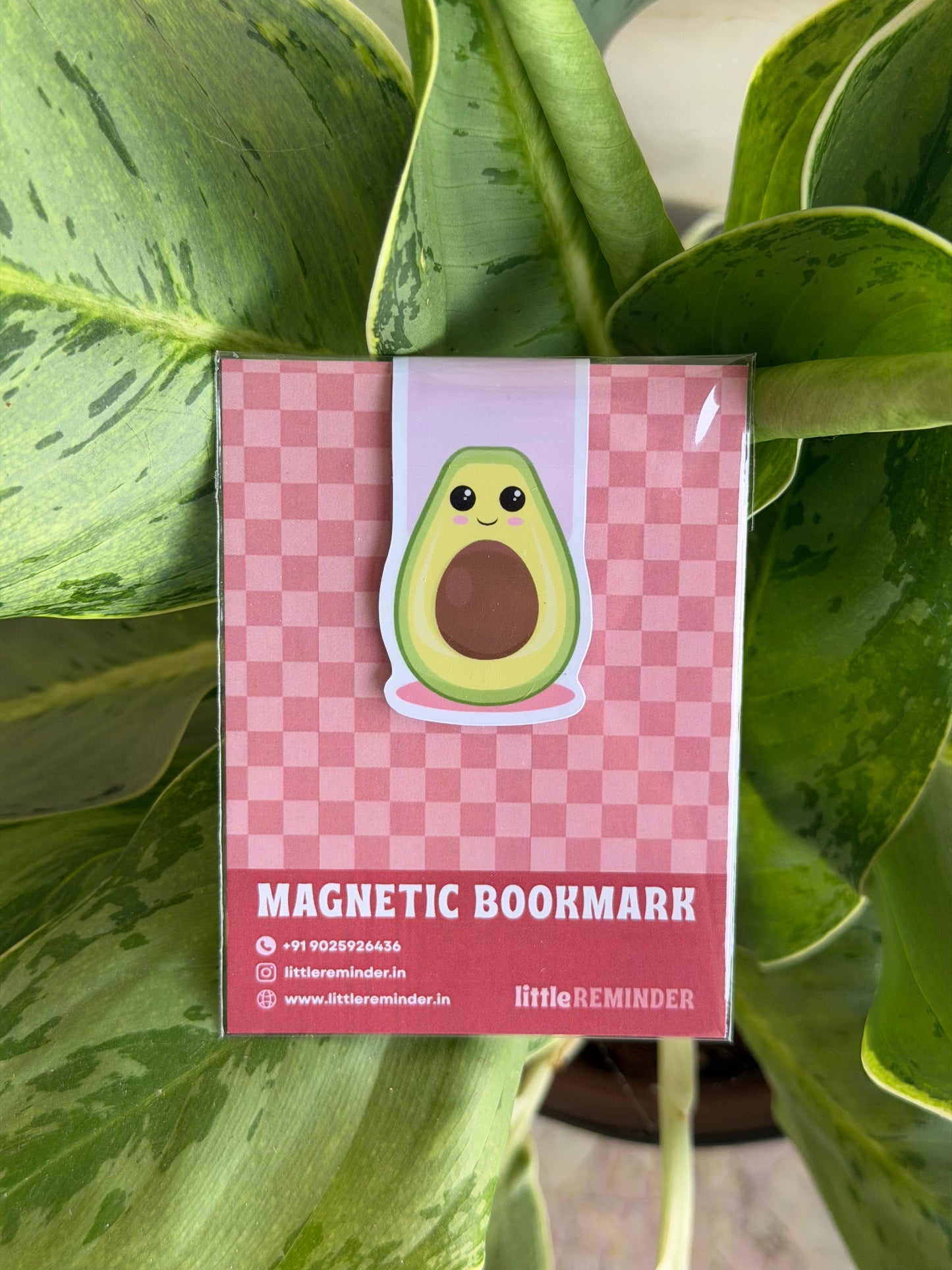 Avocado - Magnetic Bookmark