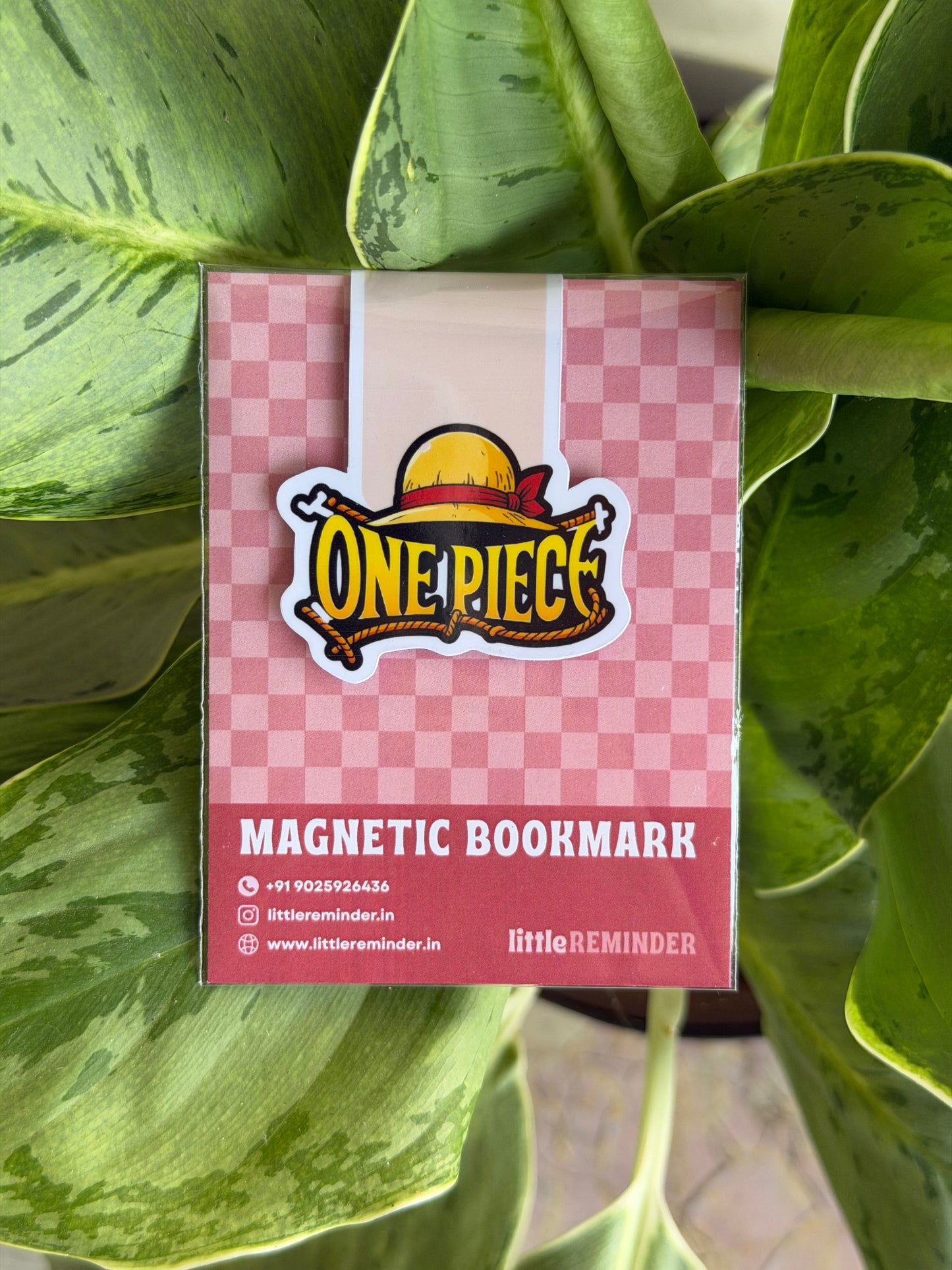 Onepiece Hat - Magnetic Bookmark